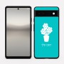 כיסוי בעיצוב אישי עם השם שלך לדגם - Google Pixel 6a 5G בעיצוב פרח