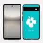 כיסוי בעיצוב אישי עם השם שלך לדגם - Google Pixel 6a 5G בעיצוב פרח היביסקוס