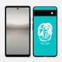 כיסוי בעיצוב אישי עם השם שלך לדגם - Google Pixel 6a 5G בעיצוב אנג'ל מוזיקלי