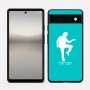 כיסוי בעיצוב אישי עם השם שלך לדגם - Google Pixel 6a 5G בעיצוב רקדן