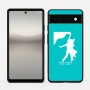 כיסוי בעיצוב אישי עם השם שלך לדגם - Google Pixel 6a 5G בעיצוב אישה רוקדת עם גבר