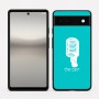 כיסוי בעיצוב אישי עם השם שלך לדגם - Google Pixel 6a 5G בעיצוב מיקרופון