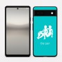 כיסוי בעיצוב אישי עם השם שלך לדגם - Google Pixel 6a 5G בעיצוב מזלות - תאומים