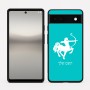 כיסוי בעיצוב אישי עם השם שלך לדגם - Google Pixel 6a 5G בעיצוב מזלות - קשת