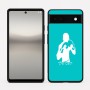 כיסוי בעיצוב אישי עם השם שלך לדגם - Google Pixel 6a 5G בעיצוב אגרוף