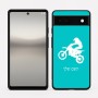 כיסוי בעיצוב אישי עם השם שלך לדגם - Google Pixel 6a 5G בעיצוב מוטוקרוס