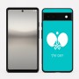 כיסוי בעיצוב אישי עם השם שלך לדגם - Google Pixel 6a 5G בעיצוב פינג פונג