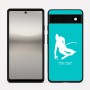 כיסוי בעיצוב אישי עם השם שלך לדגם - Google Pixel 6a 5G בעיצוב סקי