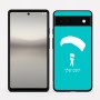 כיסוי בעיצוב אישי עם השם שלך לדגם - Google Pixel 6a 5G בעיצוב צניחה חופשית