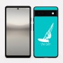 כיסוי בעיצוב אישי עם השם שלך לדגם - Google Pixel 6a 5G בעיצוב לגלוש - גלישה - שייט