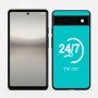 כיסוי בעיצוב אישי עם השם שלך לדגם - Google Pixel 6a 5G בעיצוב 24 ביולי