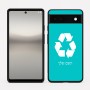 כיסוי בעיצוב אישי עם השם שלך לדגם - Google Pixel 6a 5G בעיצוב למחזר
