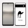 כיסוי בעיצוב אישי עם השם שלך לדגם - Google Pixel 6a 5G בעיצוב גמל