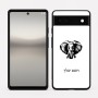 כיסוי בעיצוב אישי עם השם שלך לדגם - Google Pixel 6a 5G בעיצוב ראש פיל