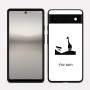 כיסוי בעיצוב אישי עם השם שלך לדגם - Google Pixel 6a 5G בעיצוב ג'ירפה באפריקה