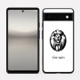 כיסוי בעיצוב אישי עם השם שלך לדגם - Google Pixel 6a 5G בעיצוב פני אריה