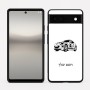 כיסוי בעיצוב אישי עם השם שלך לדגם - Google Pixel 6a 5G בעיצוב מכונית