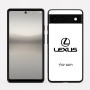 כיסוי בעיצוב אישי עם השם שלך לדגם - Google Pixel 6a 5G בעיצוב לקסוס