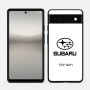 כיסוי בעיצוב אישי עם השם שלך לדגם - Google Pixel 6a 5G בעיצוב סובארו