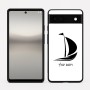 כיסוי בעיצוב אישי עם השם שלך לדגם - Google Pixel 6a 5G בעיצוב סירה