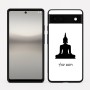 כיסוי בעיצוב אישי עם השם שלך לדגם - Google Pixel 6a 5G בעיצוב בודה