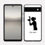 כיסוי בעיצוב אישי עם השם שלך לדגם - Google Pixel 6a 5G בעיצוב צלמת - אישה