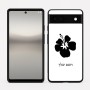 כיסוי בעיצוב אישי עם השם שלך לדגם - Google Pixel 6a 5G בעיצוב פרח היביסקוס