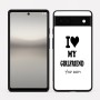 כיסוי בעיצוב אישי עם השם שלך לדגם - Google Pixel 6a 5G בעיצוב אוהב את החברה שלי