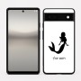 כיסוי בעיצוב אישי עם השם שלך לדגם - Google Pixel 6a 5G בעיצוב בתולת ים - אישה
