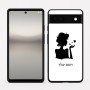 כיסוי בעיצוב אישי עם השם שלך לדגם - Google Pixel 6a 5G בעיצוב אהבת נשים