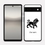 כיסוי בעיצוב אישי עם השם שלך לדגם - Google Pixel 6a 5G בעיצוב מזלות - אריה