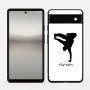 כיסוי בעיצוב אישי עם השם שלך לדגם - Google Pixel 6a 5G בעיצוב ברייקדאנס