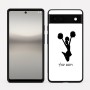 כיסוי בעיצוב אישי עם השם שלך לדגם - Google Pixel 6a 5G בעיצוב מעודדת