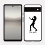 כיסוי בעיצוב אישי עם השם שלך לדגם - Google Pixel 6a 5G בעיצוב אישה מגוננת