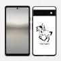 כיסוי בעיצוב אישי עם השם שלך לדגם - Google Pixel 6a 5G בעיצוב רוכב סוסים 2