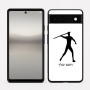כיסוי בעיצוב אישי עם השם שלך לדגם - Google Pixel 6a 5G בעיצוב זורק כידון