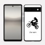 כיסוי בעיצוב אישי עם השם שלך לדגם - Google Pixel 6a 5G בעיצוב מוטוקרוס
