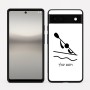 כיסוי בעיצוב אישי עם השם שלך לדגם - Google Pixel 6a 5G בעיצוב קיאק אולימפי