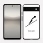 כיסוי בעיצוב אישי עם השם שלך לדגם - Google Pixel 6a 5G בעיצוב קפיצת סקי אולימפית