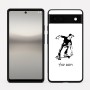 כיסוי בעיצוב אישי עם השם שלך לדגם - Google Pixel 6a 5G בעיצוב ילד סקייטבורד