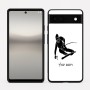כיסוי בעיצוב אישי עם השם שלך לדגם - Google Pixel 6a 5G בעיצוב סקי