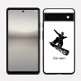 כיסוי בעיצוב אישי עם השם שלך לדגם - Google Pixel 6a 5G בעיצוב סנובורדיסט