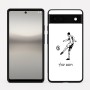 כיסוי בעיצוב אישי עם השם שלך לדגם - Google Pixel 6a 5G בעיצוב שחקן כדורגל