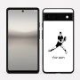 כיסוי בעיצוב אישי עם השם שלך לדגם - Google Pixel 6a 5G בעיצוב שחקן טניס