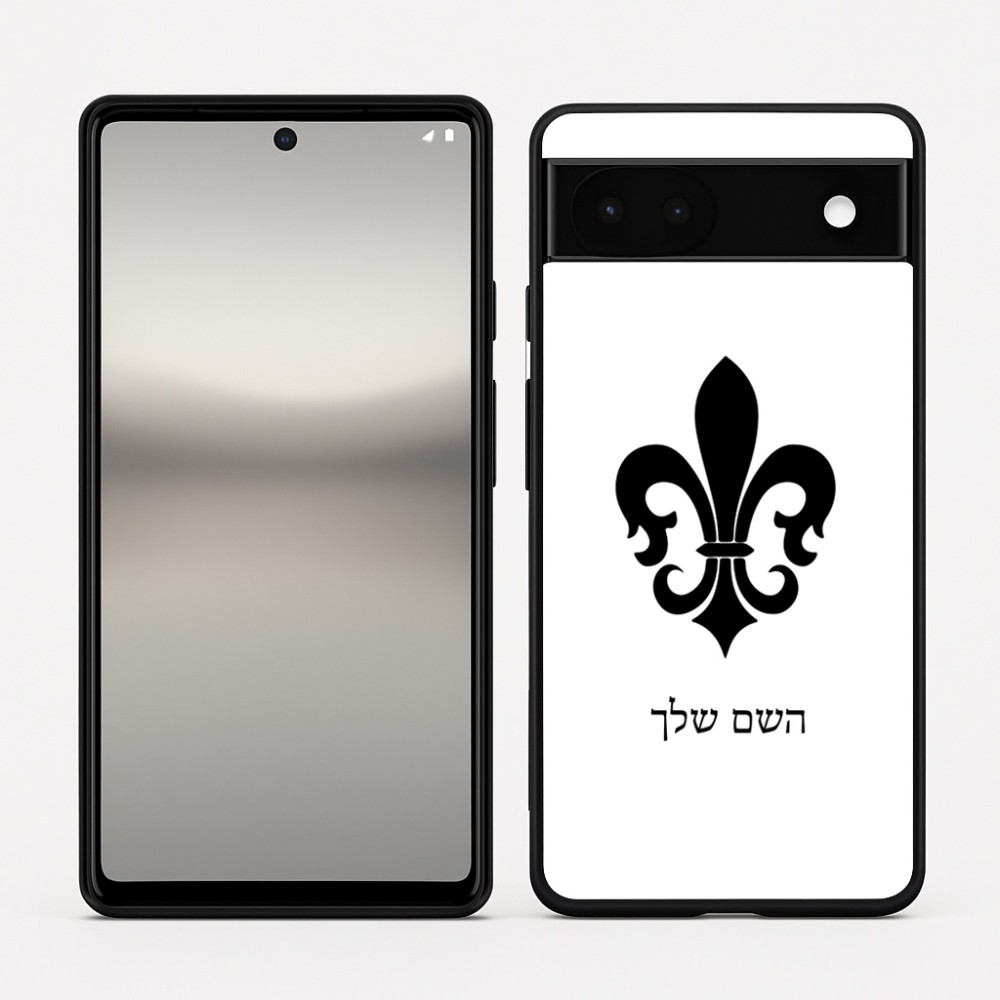 כיסוי בעיצוב אישי עם השם שלך לדגם - Google Pixel 6a 5G בעיצוב פרחי פרחים - צרפת