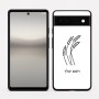 כיסוי בעיצוב אישי עם השם שלך לדגם - Google Pixel 6a 5G בעיצוב חיטה גלית זהב