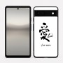 כיסוי בעיצוב אישי עם השם שלך לדגם - Google Pixel 6a 5G בעיצוב אהבה באותיות יפניות