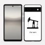 כיסוי בעיצוב אישי עם השם שלך לדגם - Google Pixel 6a 5G בעיצוב באר נפט