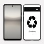 כיסוי בעיצוב אישי עם השם שלך לדגם - Google Pixel 6a 5G בעיצוב למחזר