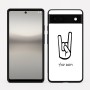 כיסוי בעיצוב אישי עם השם שלך לדגם - Google Pixel 6a 5G בעיצוב יד סלע